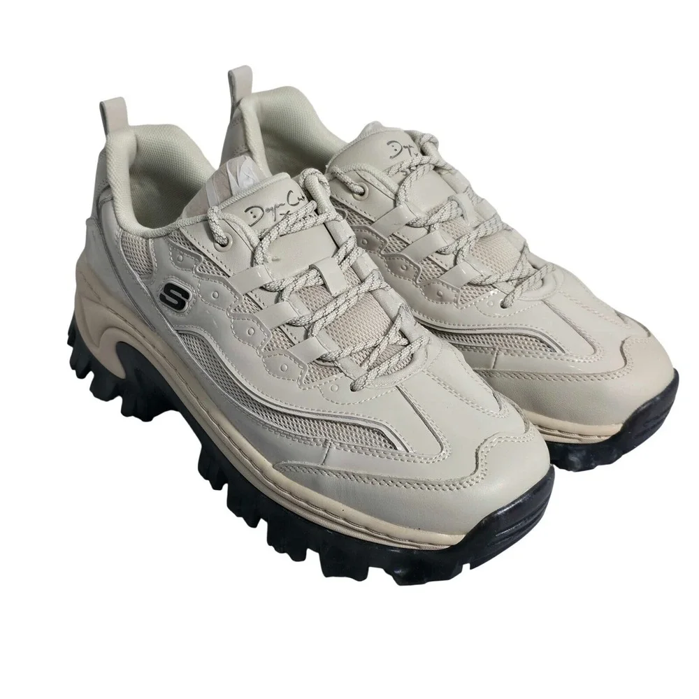 Skechers x Doja‎ Cat Hi-Ryze Doja'Lite Shine Shoes Womens Size 10 Off White New